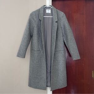 Old Navy Women's Gray Trench Coat